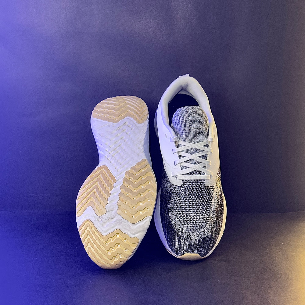 Nike Odyssey React Flyknit 2 Running Shoes – White, Black & Grey/Blue